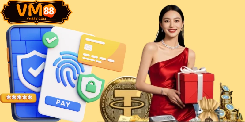 Bảo mật nạp tiền VM88 2025 