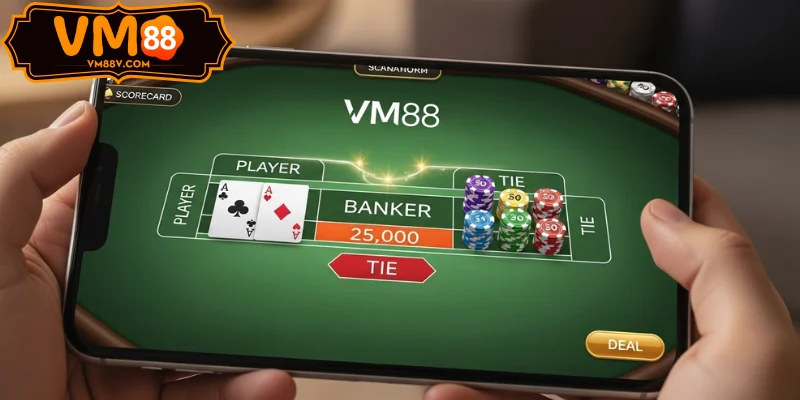 Hỗ trợ chơi baccarat online VM88